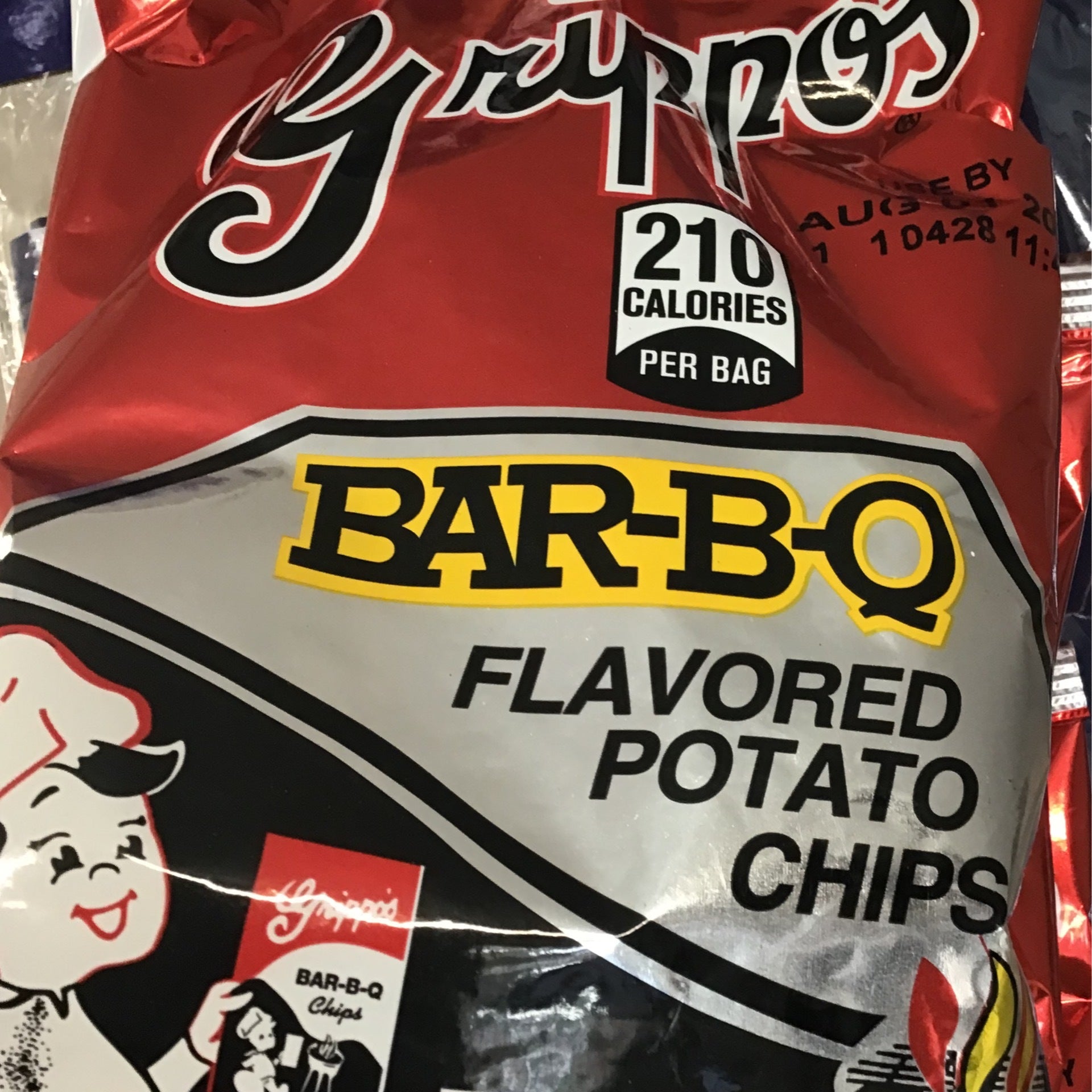 Grippos Chips BBQ KC SUNSHINE GRILL